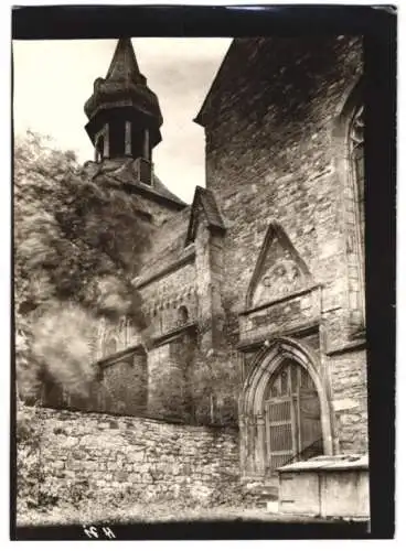 Fotografie W. Apel, Berlin, Ansicht Goslar, Frankenberger Kirche