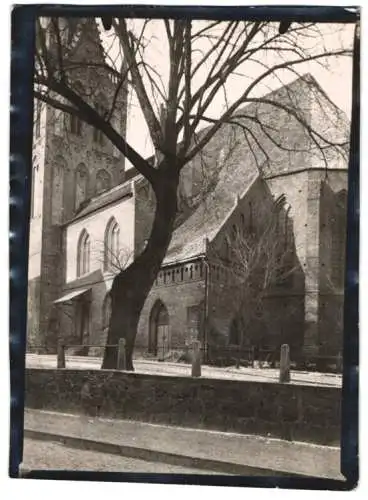 Fotografie W. Apel, Berlin, Ansicht Bad Freienwalde / Oder, Kirche St. Nikolai