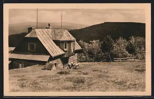 AK Vzlet turistická chata na Ostrém, Beskydy
