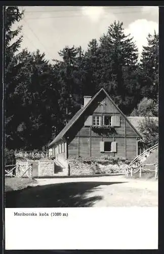 AK Mariborska koca, Berghütte im Sonnenschein