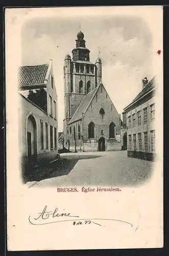 AK Bruges, Eglise Jerusalem