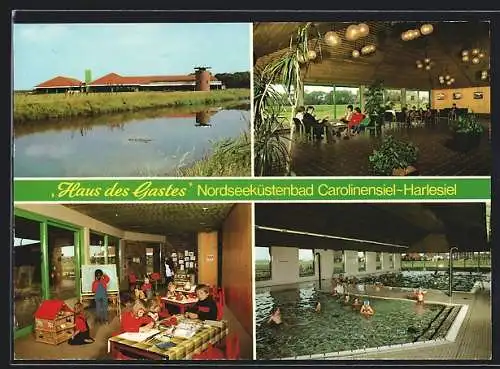 AK Carolinensiel-Harlesiel / Nordseebad, Pension Haus des Gastes