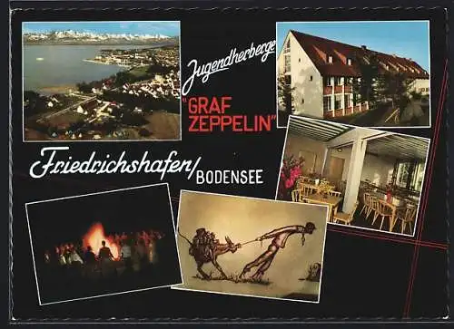 AK Friedrichshafen / Bodensee, Jugendherberge Graf Zeppelin