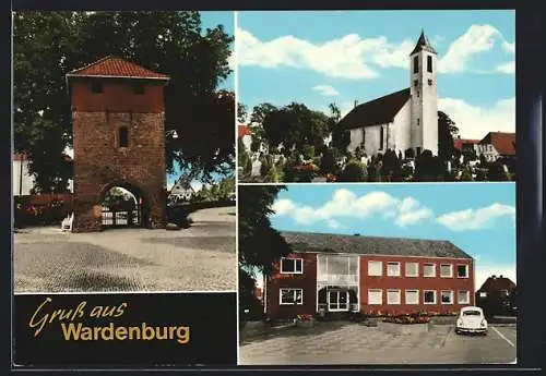 AK Wardenburg, Kirche, Gebäude, Torturm