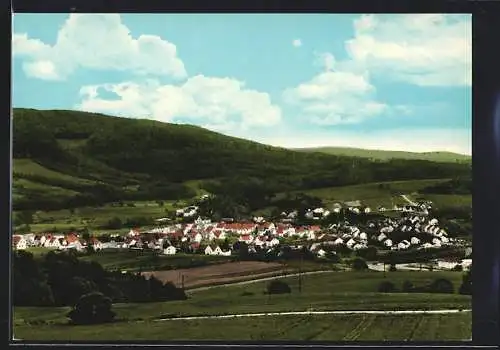 AK Malsfeld, Panoramablick auf den Ort