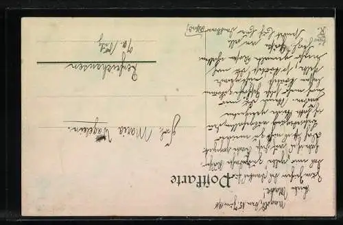 Künstler-AK Handgemalt: Gelbe Rose