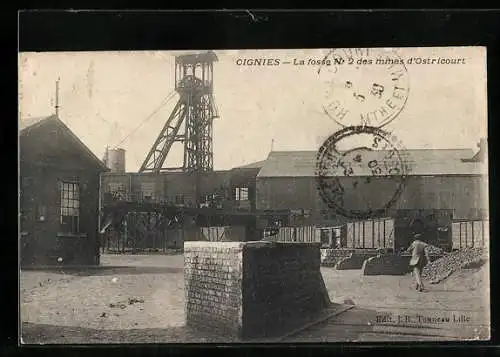 AK Oignies, La fosse No. 2 des mines d`Ostricourt