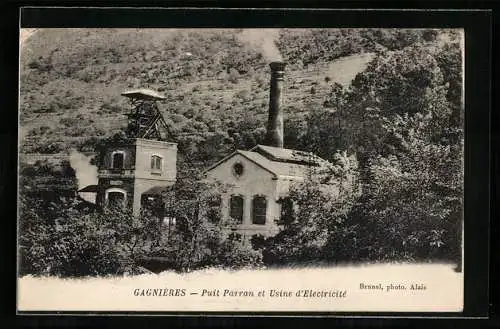 AK Gagnières, Puit Parran et Usine d`Electricité