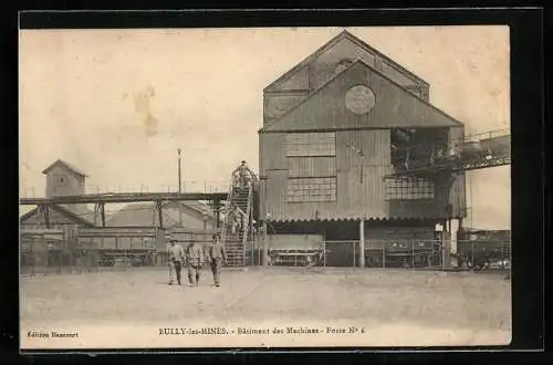 AK Bully-les-Mines, Bâtiment des Machines, Fosse No. 6