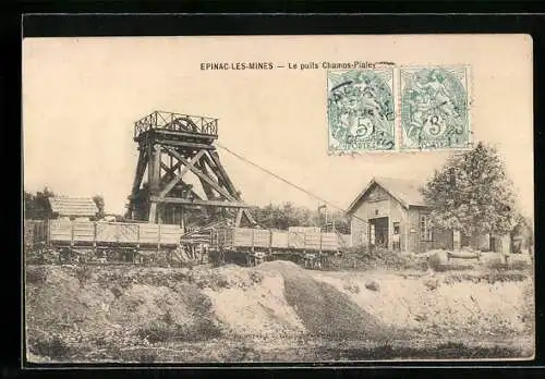 AK Epinac-les-Mines, Le puits Champs-Pialey