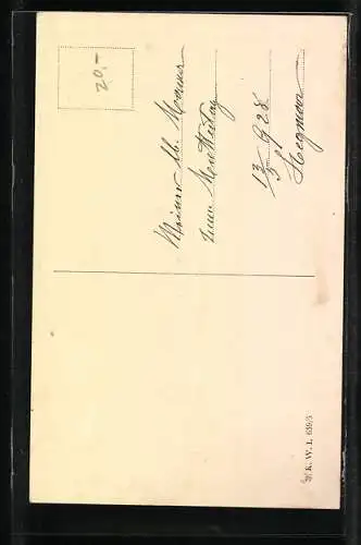 AK Mutterliebe, Mutter am Stillen, Muttertag