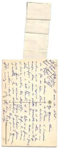 Leporello-AK La Grande Chartreuse, Ansichten im Koffer, Ortsansicht, Tunnel, Klamm, Brücke