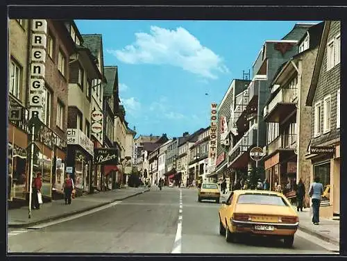 AK Brilon, Ladengeschäfte in der Bahnhofstrasse