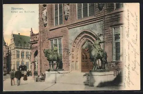 AK Bremen, Ritter am Rathaus