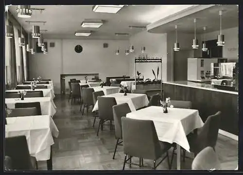 AK Luisenthal, Restaurant des FDGB-Erholungsheimes Adolf Deter