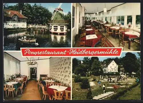 AK Haan /Rhld., Ponyrestaurant Heidbergermühle