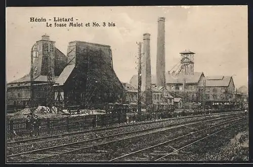 AK Hénin-Liétard, Le fosse Mulot et No. 3 bis, Kohlenzeche