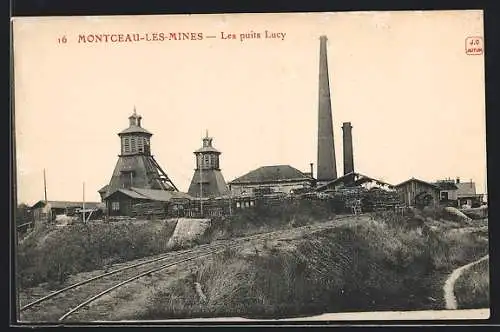 AK Montceau-les-Mines, Les puits Lucy