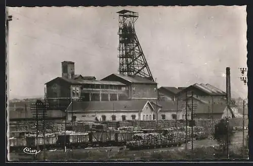 AK Montceau-les-Mines, Le Puits Plichon (coté Est)