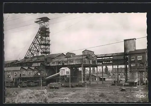 AK Montceau-les-Mines, Le Puits Plichon (coté Ouest)