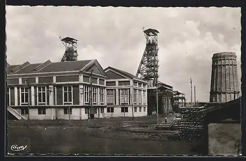 AK Houillères de Blanzy, Les Puits Darcy (coté compresseurs)