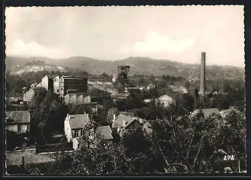 AK Cransac, Vue d`ensemble sur le Puits No. 1