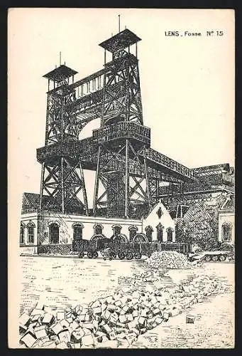 AK Lens, Fosse No. 15, Kohlengrube