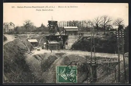 AK Saint-Pierre-Montlimart, Mines de la Bellière, Puits Saint-Jean