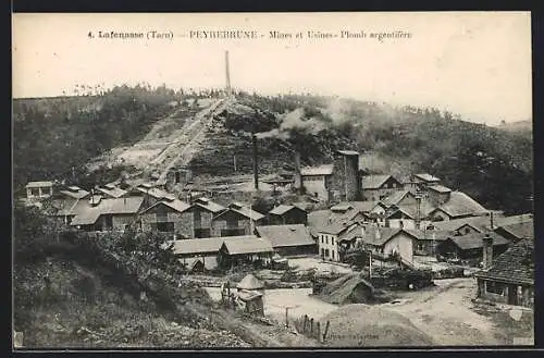 AK Peyrebrune, Mines et Usines, Plomb argentifère