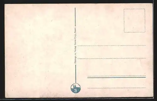 AK Basel, Teilansicht mit den drei Rheinbrücken und Strassenbahn