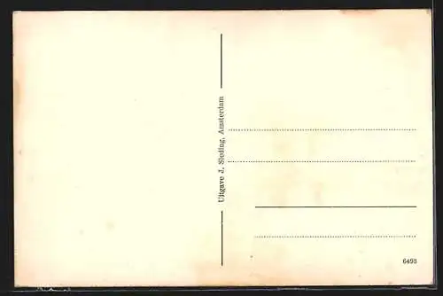 AK Amsterdam, Leidscheplein mit Strassenbahn