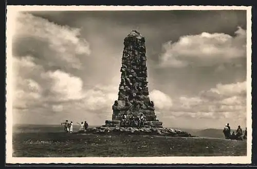 AK Feldberg /Schwarzwald, Bismarckdenkmal am Seebuck