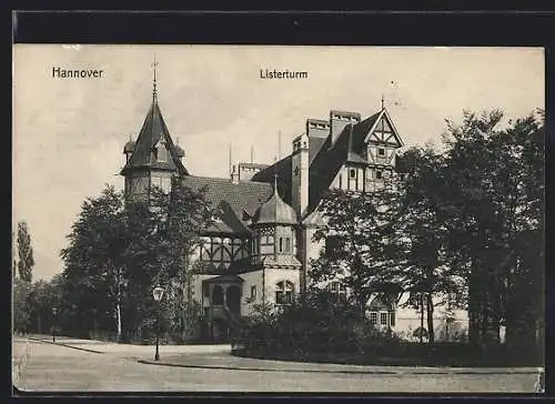 AK Hannover, Blick auf Listerturm