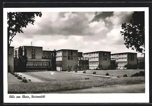 AK Köln-Lindenthal, Gebäude der Universität