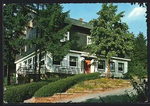 AK Kirchen /Sieg, Hotel Druidenschlösschen L. Weinert