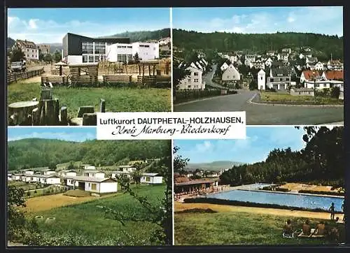 AK Dautphetal-Holzhausen, verschiedene Ansichten