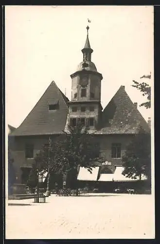 AK Jena, Ansicht vom Rathaus