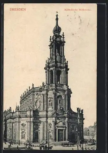 AK Dresden, Katholische Hofkirche