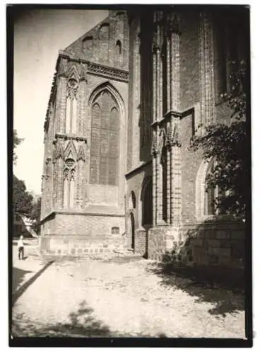 Fotografie W. Apel, Berlin, Ansicht Königsberg / Neumark, Marienkirche