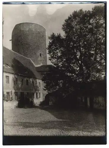 Fotografie W. Apel, Berlin, Ansicht Raben, Burg Rabenstein