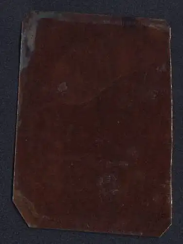 Fotografie Ferrotypie Beamter in Uniform mit Säbel nebst seinen drei Kindern, 1899