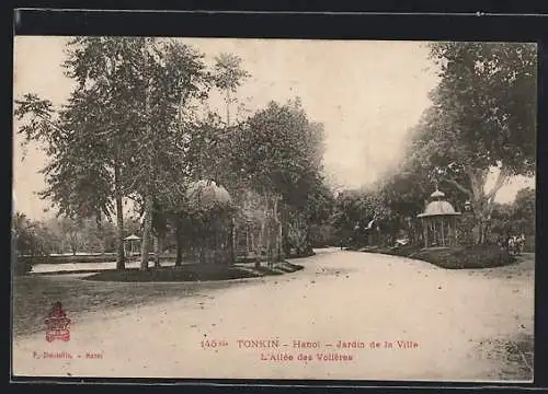 AK Hanoi, Jardin de la Ville, L`Allée des Volieres