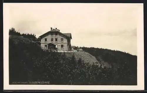 AK Georgschutzhaus /Hochschar, Ansicht mit Umgebung