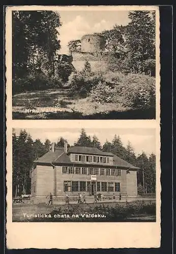 AK Valdek, Hrad Valdek, Turisticka chata na Valdeku