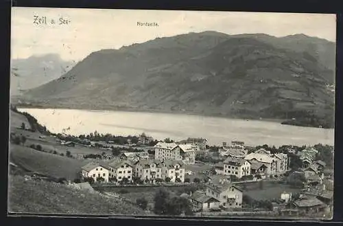 AK Zell am See, Teilansicht, Nordseite