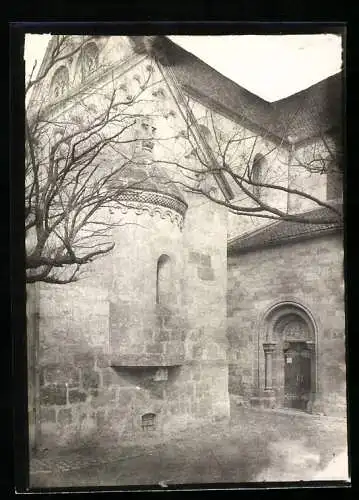 Fotografie W. Apel, Berlin, Ansicht Heilbronn, Seiteneingang der Kirche