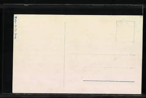 AK Osterhasen nebst kleiner Hütte