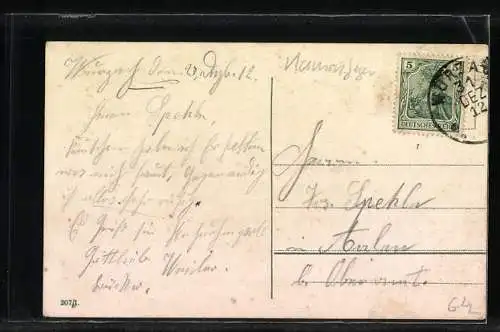 AK Schornsteinfeger rodeln glücklich ins neue Jahr