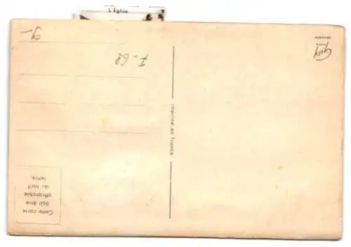 Leporello-AK Orbey, Vue générale, L`Eglise, Lac Noir, Lac Blanc