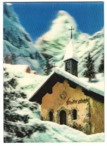 3D-AK La Chapelle dans la Neige